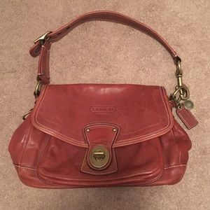 Coach Purse - Brown Leather